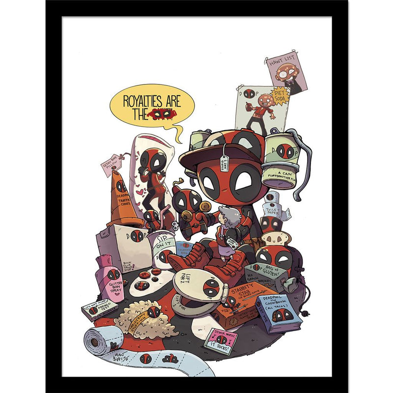 Deadpool (Merch) Collector Print (Framed)