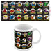 Marvel Tasse à café en céramique avec motif Timeline of Ages 325 ml