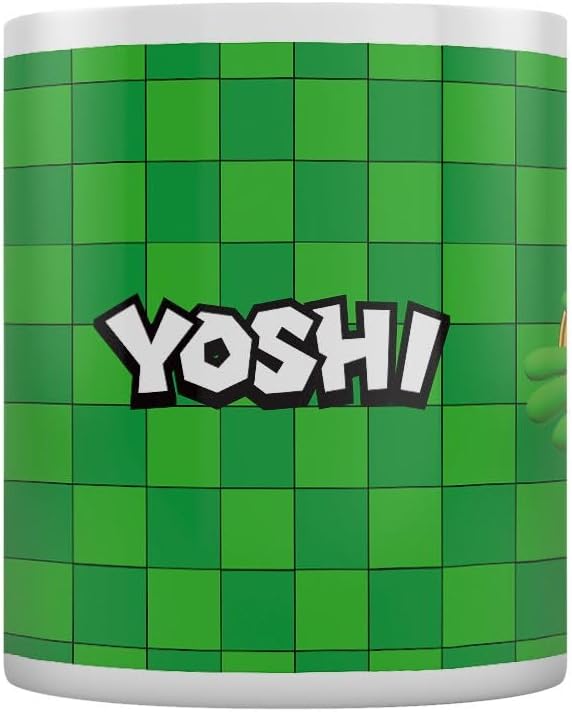 SUPER MARIO (YOSHI 3D PORT) WHITE POD MUG