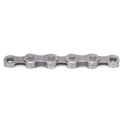 KMC Cadena xGlide EPT de 9, 10 y 11 velocidades, plata oscura, eslabones 118