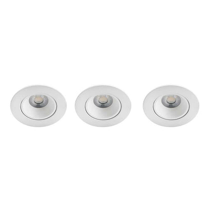 Philips Abrosa Inbouwspot LED 3x9W/650lm Rond Wit