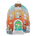Loungefly Hey Arnold! Sunset Arms Boarding House Mini Backpack, Multi