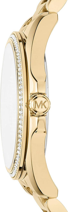 Michael Kors Women's 'Bradshaw' Quartz Stainless Steel Casual Watch, Color:Silver-Toned (Model: MK6554)