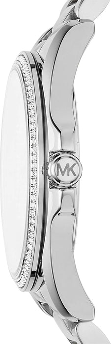 Michael Kors Women's 'Bradshaw' Quartz Stainless Steel Casual Watch, Color:Silver-Toned (Model: MK6554)