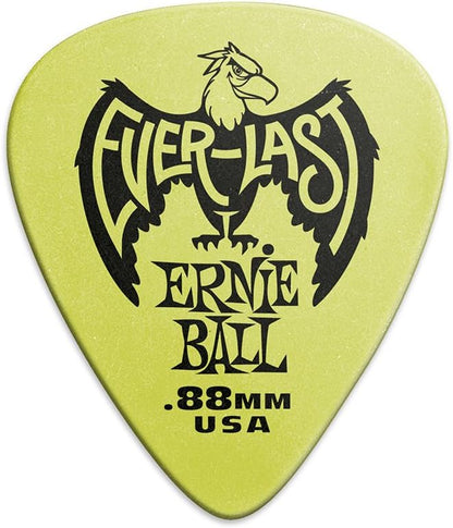 Plettri 9191 Plettri Everlast Green .88Mm