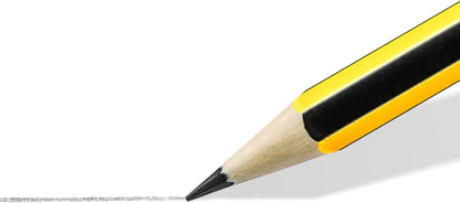 STAEDTLER 121-HB Noris School Graphite Pencils - HB Degree (Pack of 12 Pencils