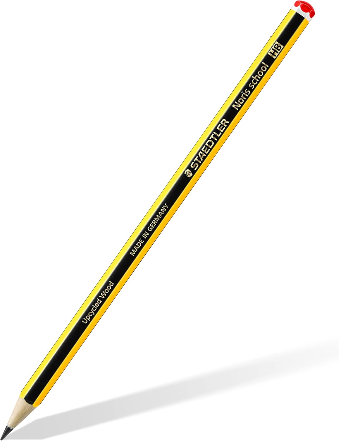 STAEDTLER 121-HB Noris School Graphite Pencils - HB Degree (Pack of 12 Pencils