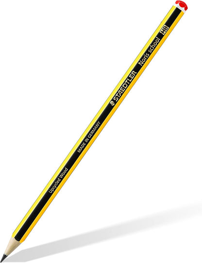 STAEDTLER 121-HB Noris School Graphite Pencils - HB Degree (Pack of 12 Pencils
