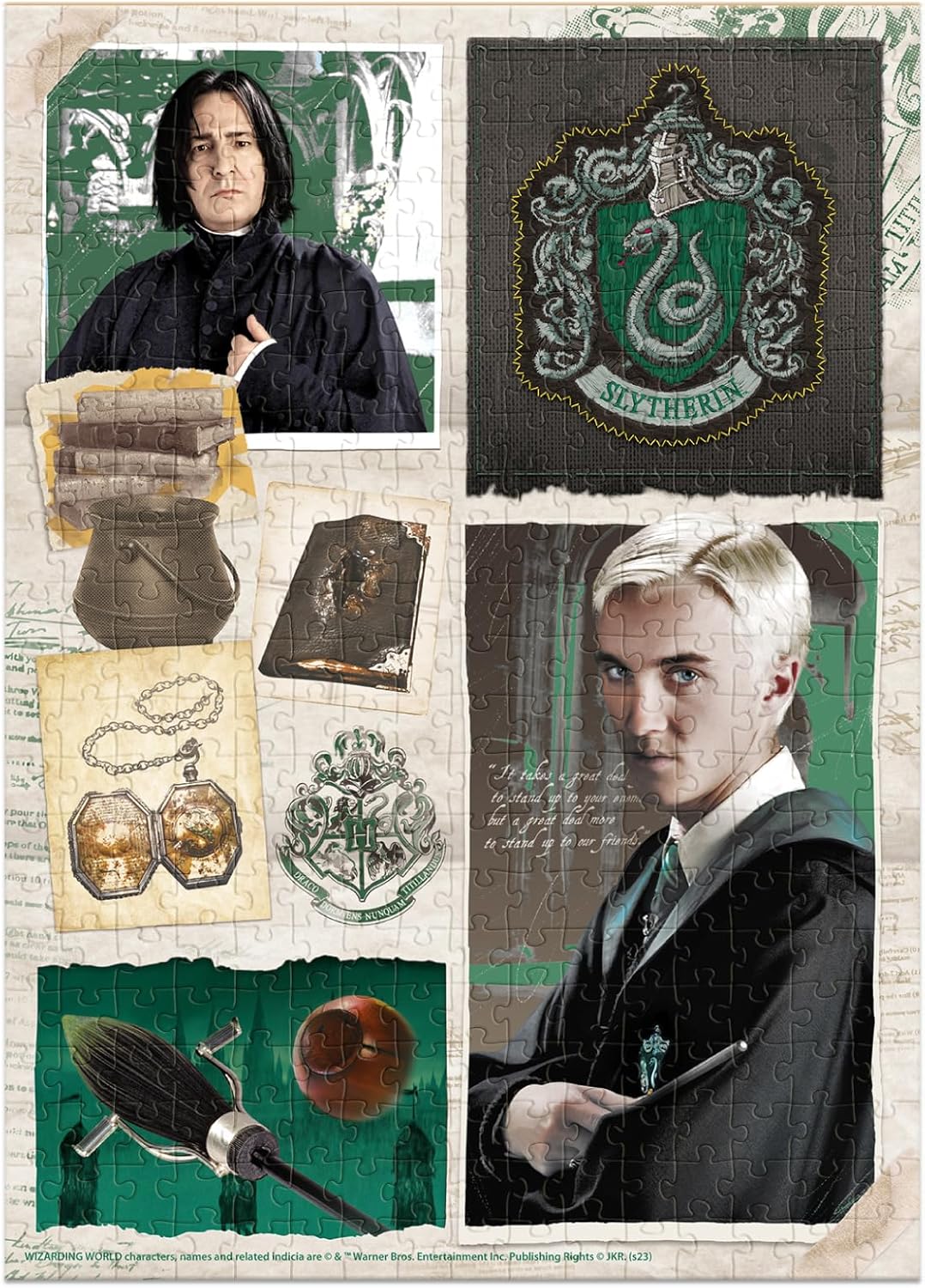 Dodo 200494 Puzzle Easy Harry Potter S - Slytherin 150 pcs. Suits ages 8+