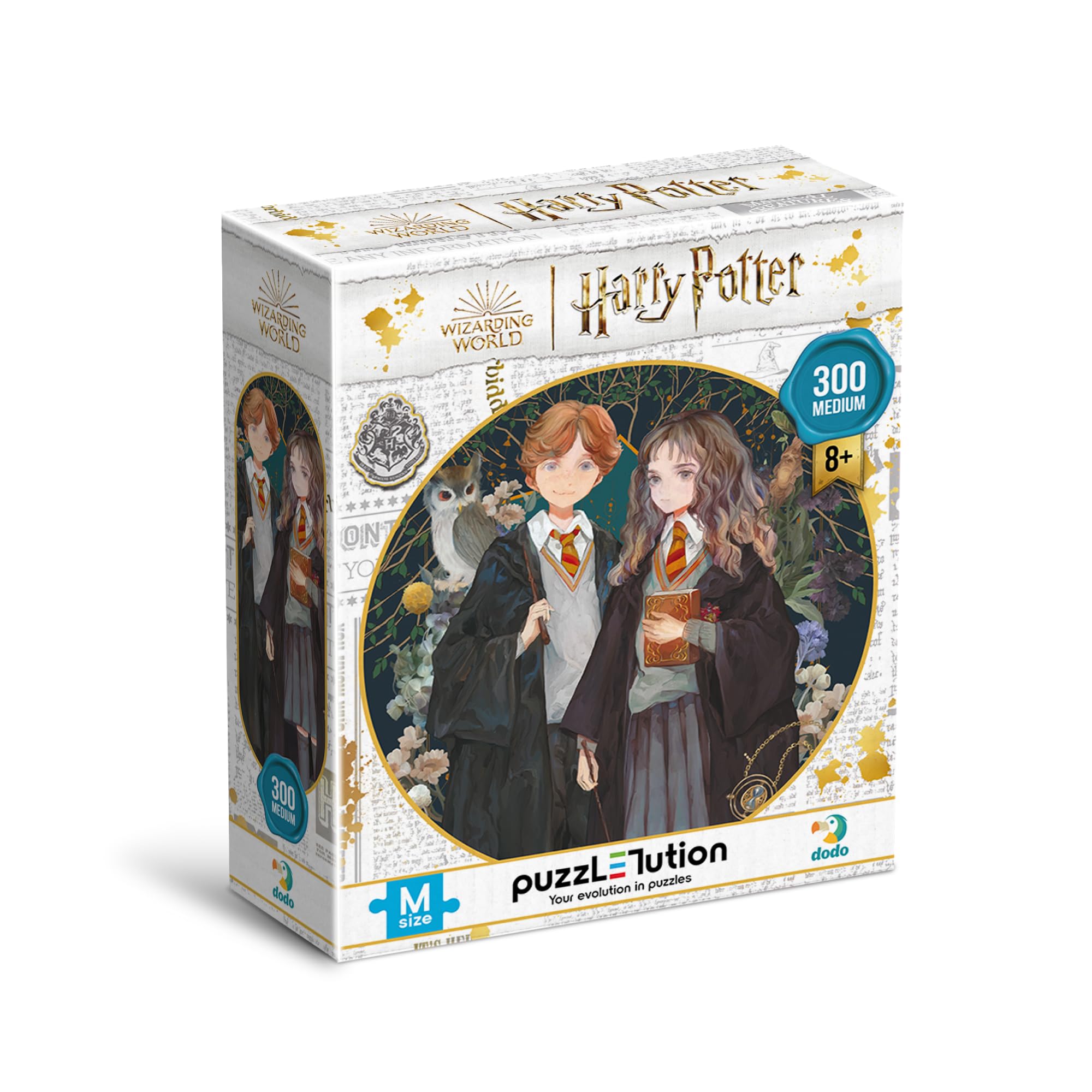 Dodo 200499 Puzzle Medium M Hermione and Ronald - 300 pcs. Suits Ages 8+