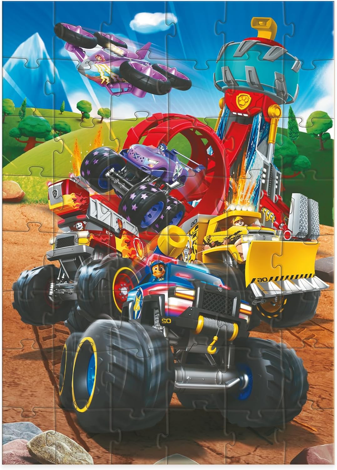 Dodo 200524 Puzzle Paw Patrol. Rescue Wheels - 48 pcs. Suits Ages 3+