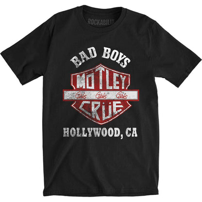 T-Shirt # Xxl Unisex Black # Bad Boys Shield