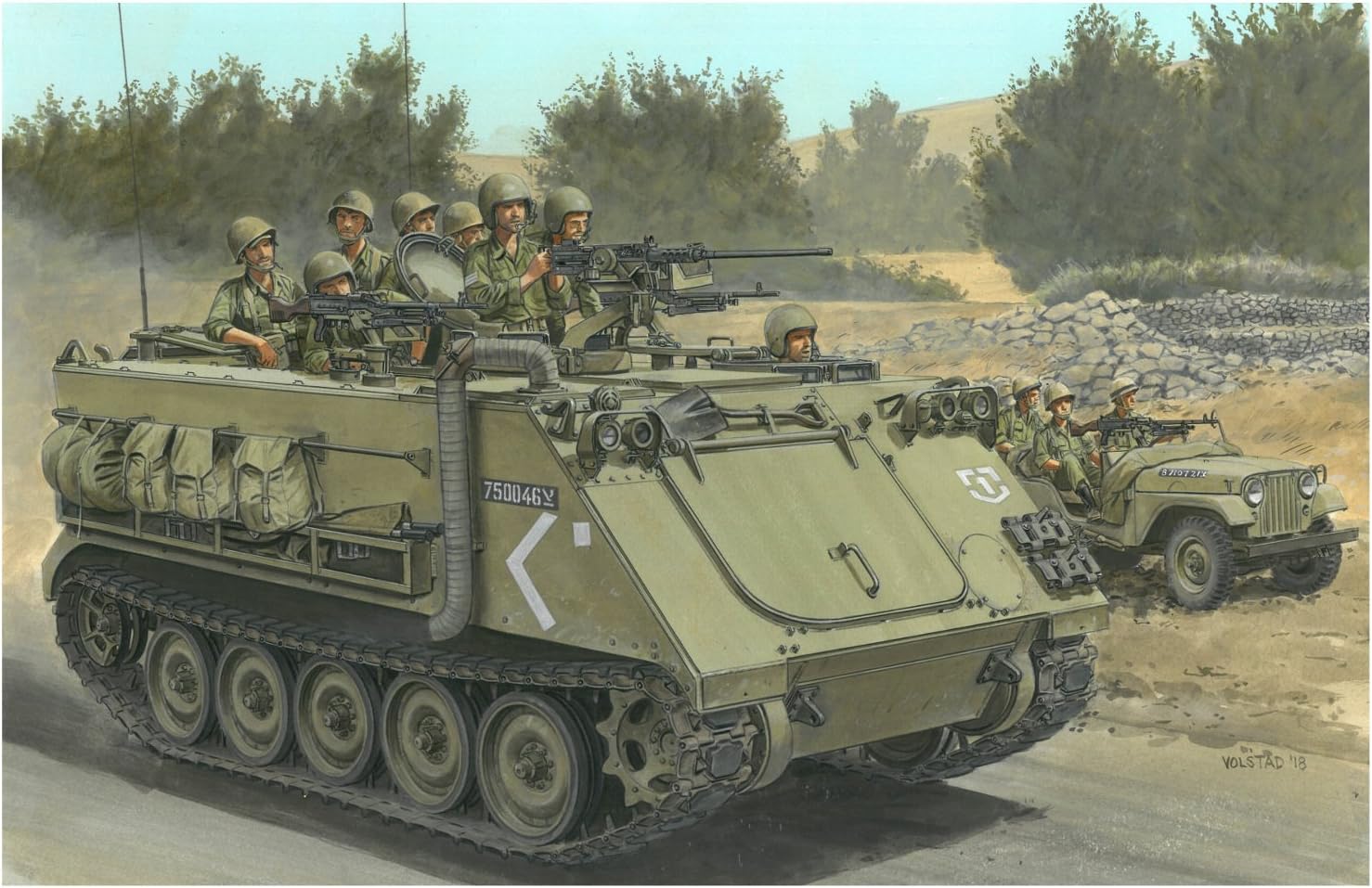 1/35 Idf M113 Armoured Personnel Carrier