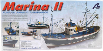 Artesanía Latina 20506. Wooden ship model Marina II 1:50