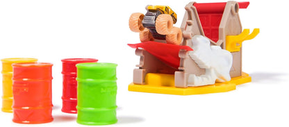 Monster Jam, Mini Launcher Set, Includes Monster Mutt and Earth Shaker 1:87 Scale Die-Cast Monster Trucks, Kids’ Toys for Boys Aged 3 4 5 6+