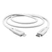 Cygnett Essentials Lightning To USB-C Cable - White 1m