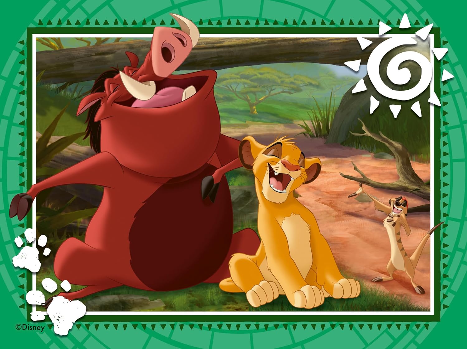 Ravensburger - Legpuzzel Disney Lion King - 4 Puzzels