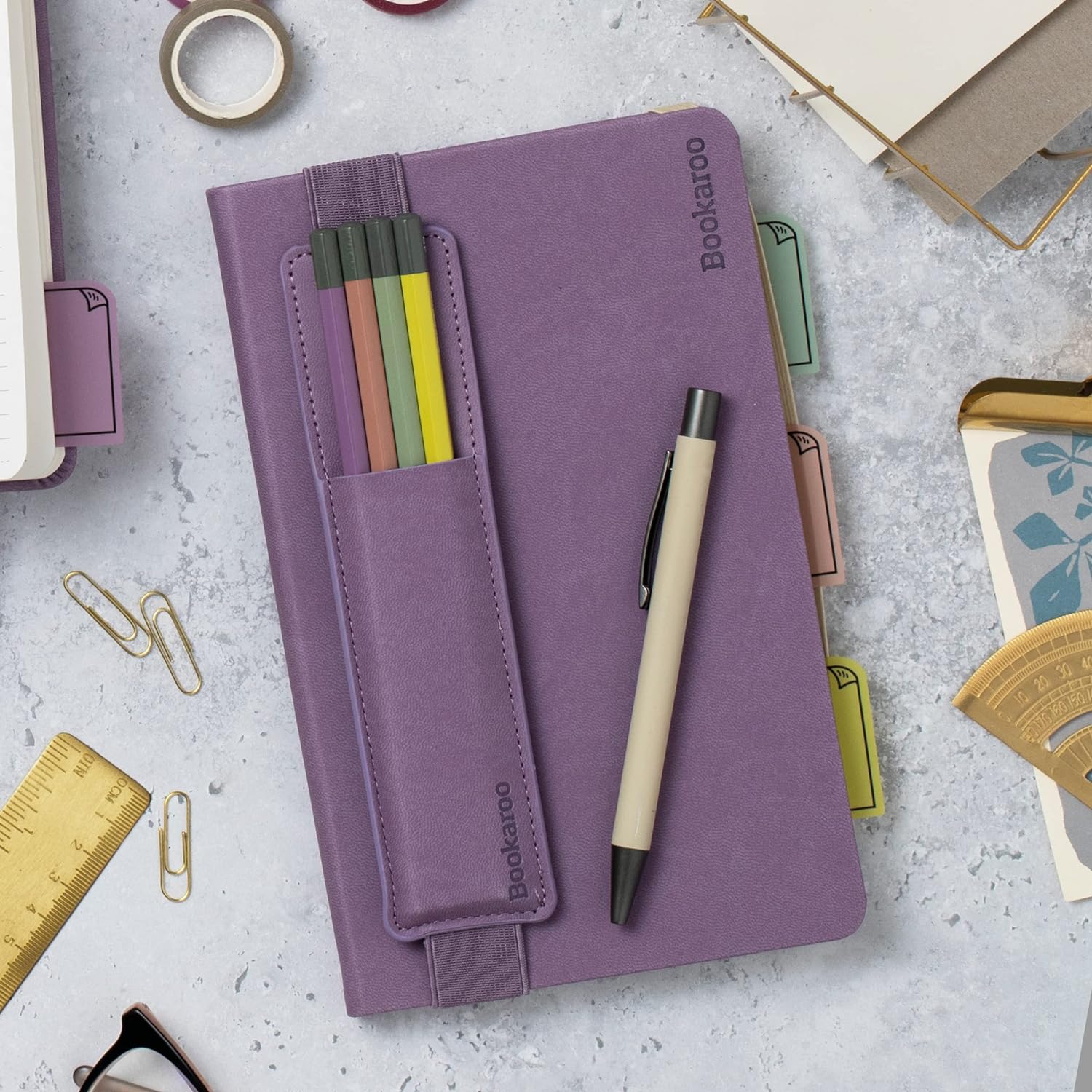 IF Bookaroo Pen Pouch - Aubergine (40731