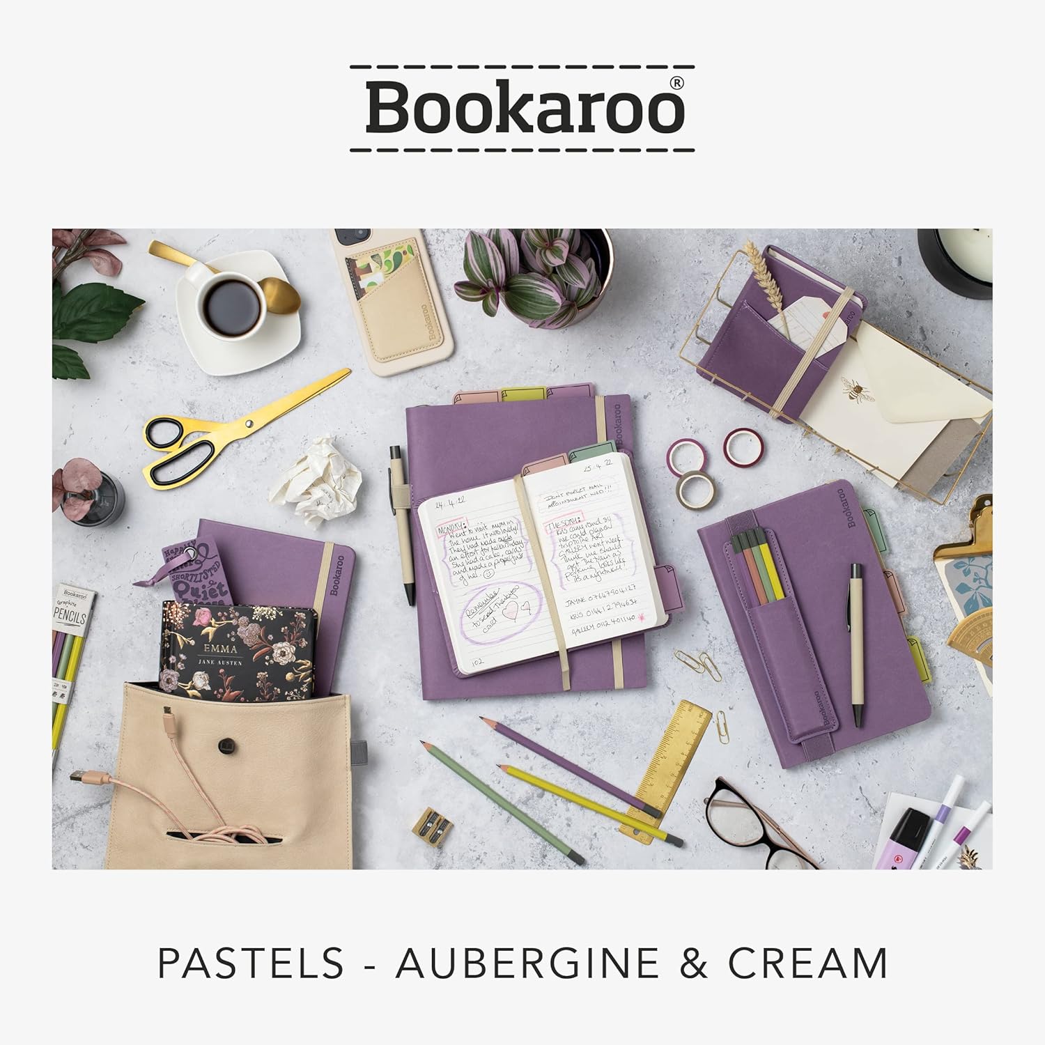 IF Bookaroo Pen Pouch - Aubergine (40731