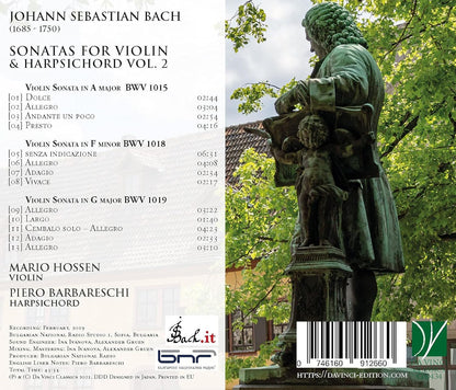 Bach: Sonatas For Violin & Harpsichord