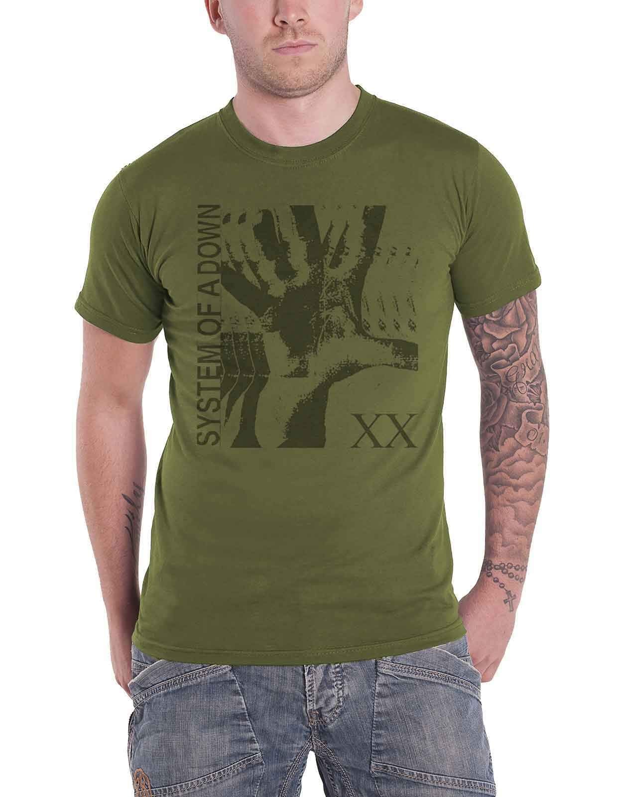 T-Shirt # Large Unisex Green # Intoxicated