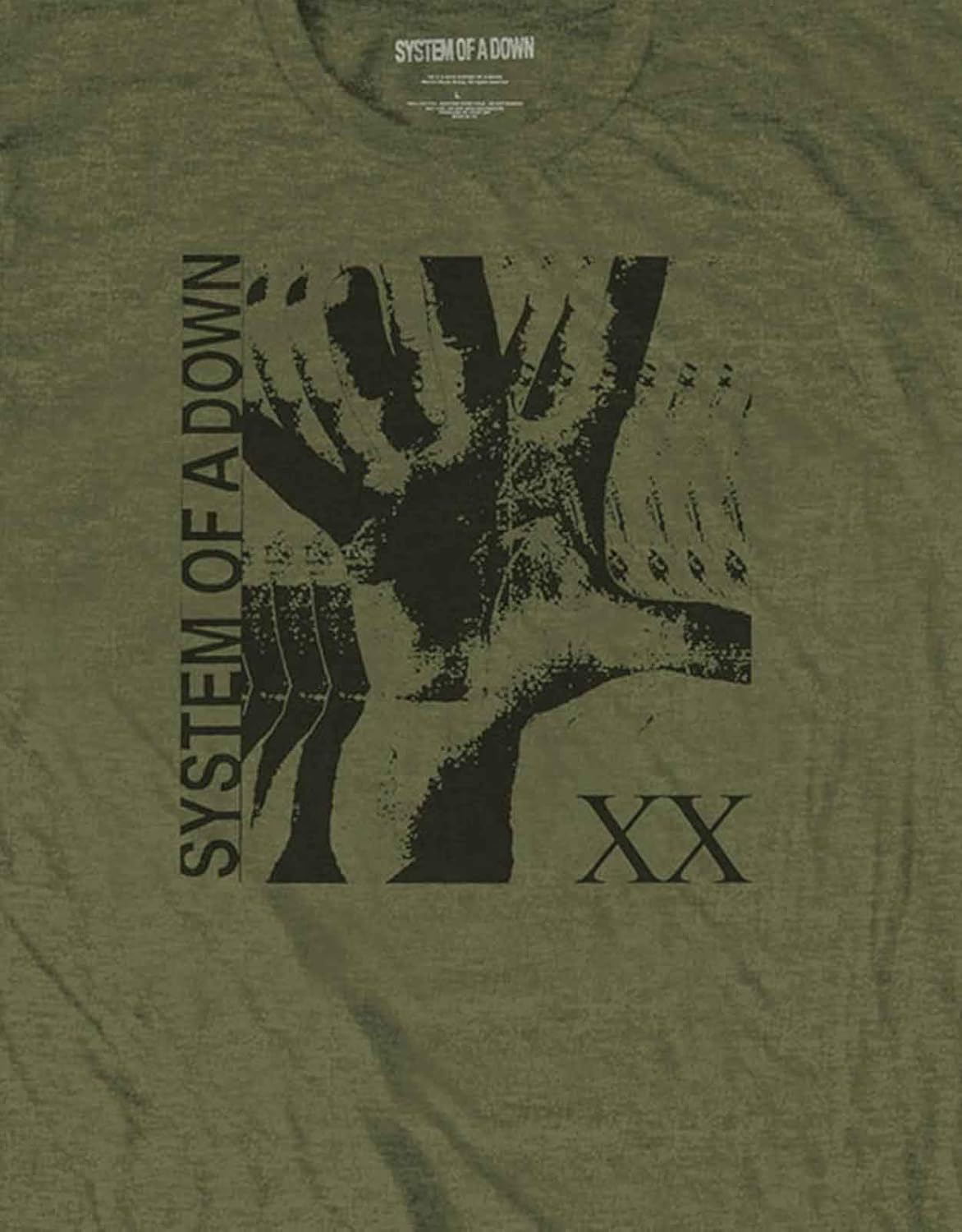 T-Shirt # Large Unisex Green # Intoxicated