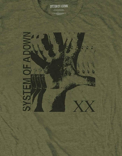 T-Shirt # Large Unisex Green # Intoxicated