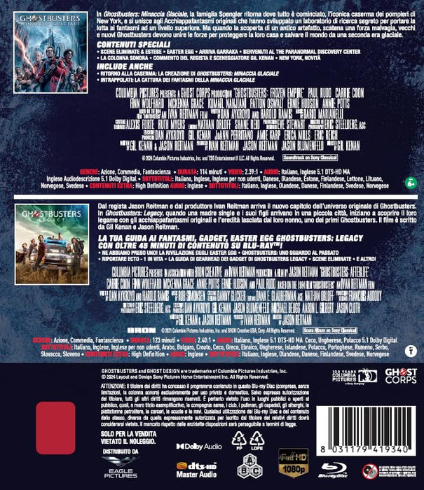 Ghostbusters: Legacy + Minaccia Glaciale (Box 2 Br)