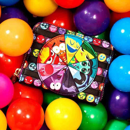 Loungefly: Disney - Inside Out 2 - Core Memories Zip Around Wallet