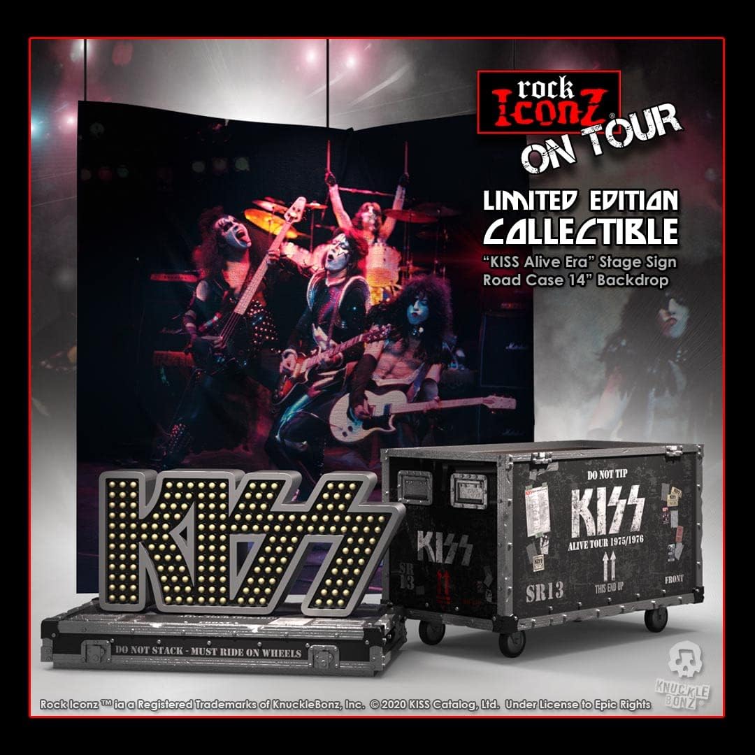 Kiss Rock Iconz Statue 1/9 The Demon (Dynasty) 21 Cm