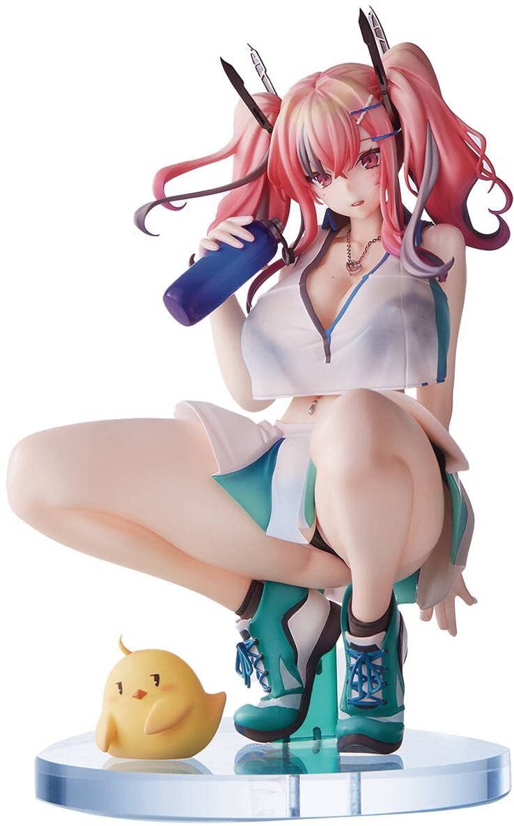 Azur Lane Pvc Statue 1/7 Bremerton Scorching Hot Training Tf Edition 22 Cm