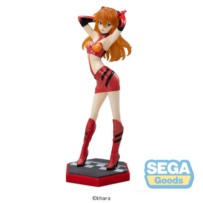 Evangelion statuette Luminasta PVC Evangelion Racing Asuka Shikinami Langley Pit Walk 25 cm