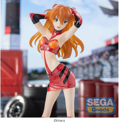Evangelion statuette Luminasta PVC Evangelion Racing Asuka Shikinami Langley Pit Walk 25 cm