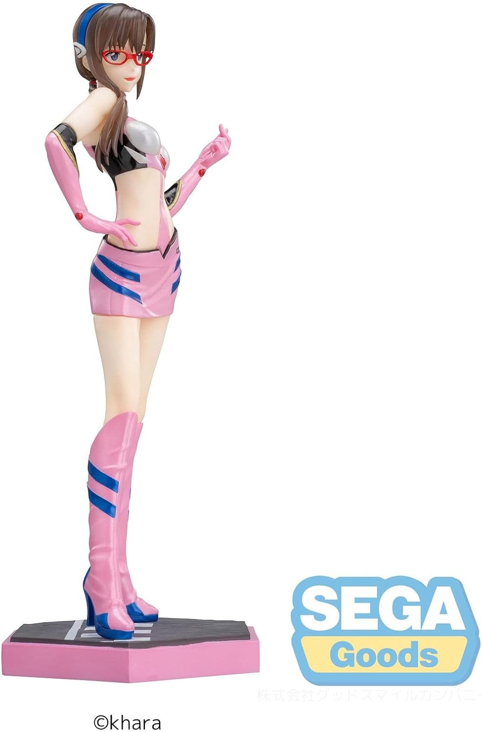 Evangelion statuette Luminasta PVC Evangelion Racing Mari Makinami Illustrious Pit Walk 21 cm
