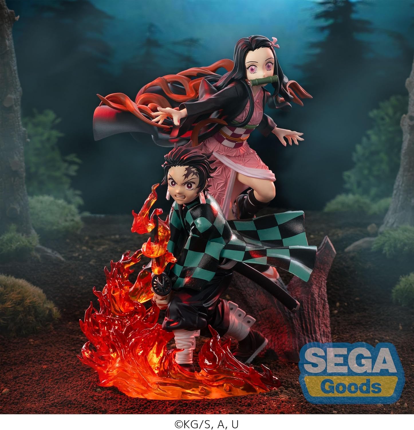 DEMON SLAYER - Tanjiro - Statuette Xross Link 17cm