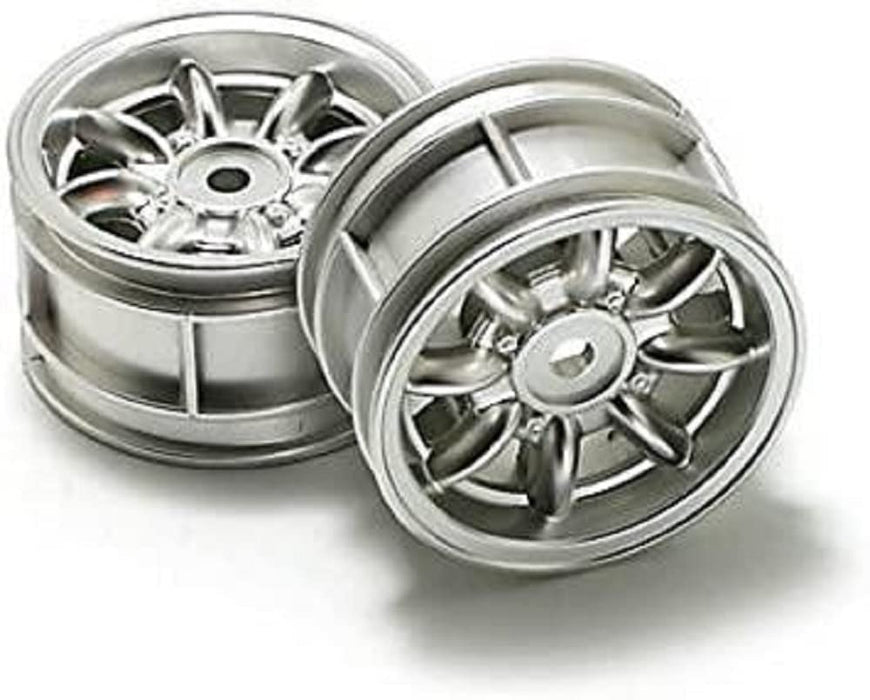 Tamiya Mini Cooper Chrome Wheels (2) (Japan Import