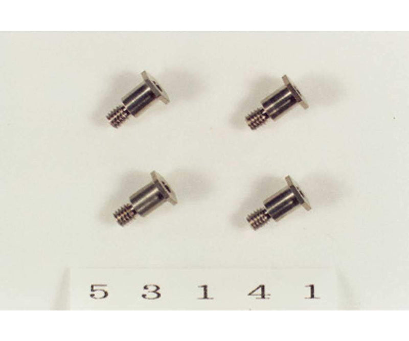 Tamiya 300053141 - DF-02 Stubby Axle Bolts Light (4