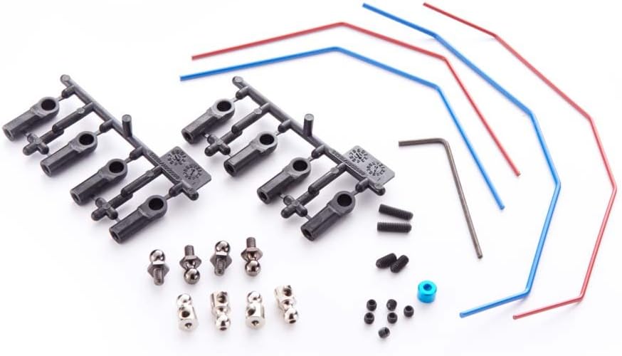Tamiya 54561-000 300054561 - DT-03 Stabiliser Kit Front/Rear 2+2