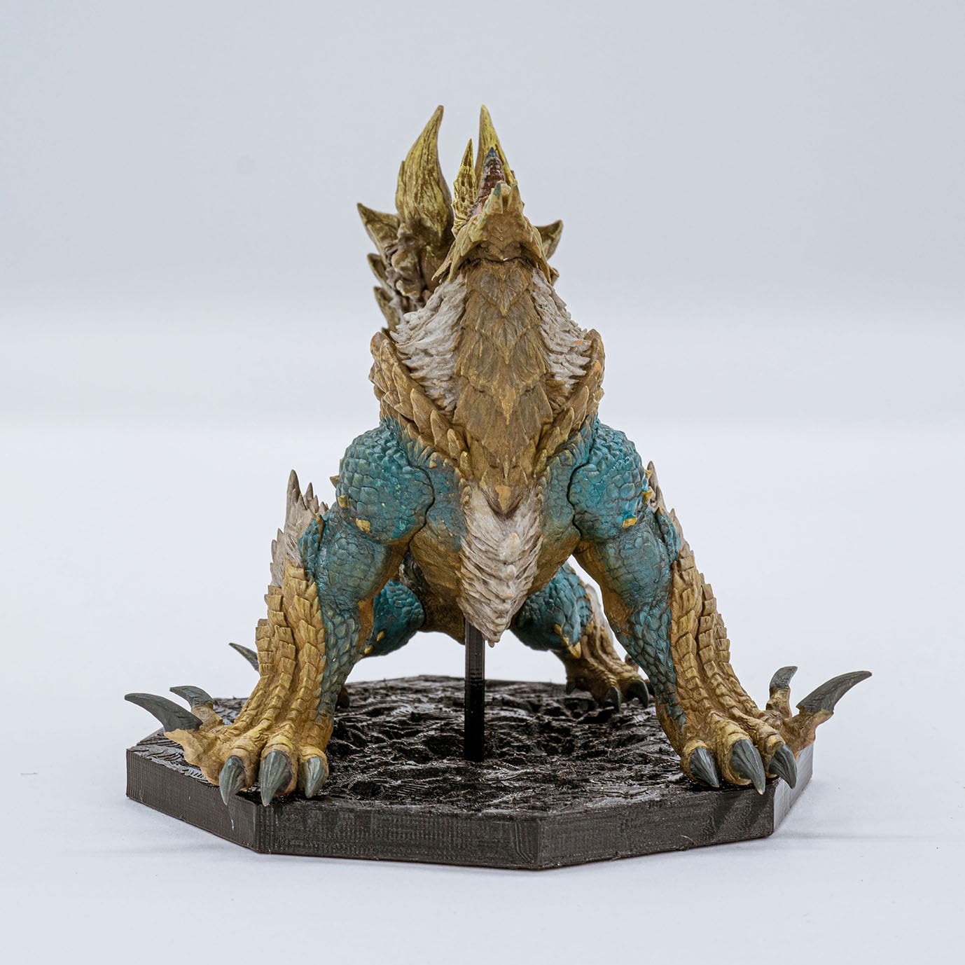 Capcom Monster Hunter FIGURE BUILDER CUBE MONSTER HUNTER Thunder Wolf Dragon, Approx. 4.1 x 4.3 x 4.3 inches (106 x 111 x 109 mm), PVC ABS