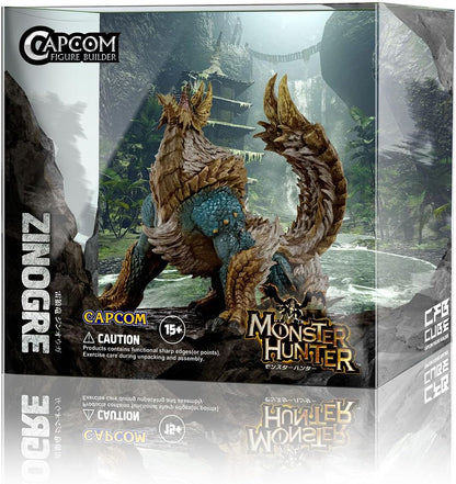 Capcom Monster Hunter FIGURE BUILDER CUBE MONSTER HUNTER Thunder Wolf Dragon, Approx. 4.1 x 4.3 x 4.3 inches (106 x 111 x 109 mm), PVC ABS