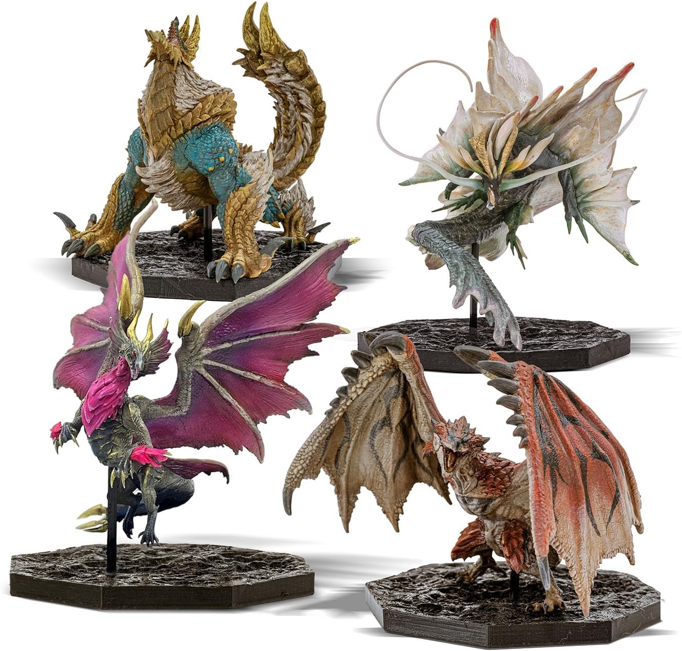 Monster Hunter statuette PVC CFB Creators Model Rathalos, Zinogre, Malzeno, Amatsu (4)