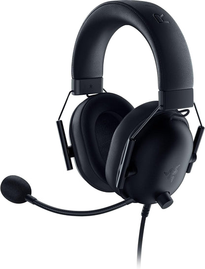 Razer Blackshark V2 X (PlayStation Licensed) - Wired e-sports Headset for PlayStation console (240g, cardioid microphone, 50mm drivers, passive noise cancellation, 3,5mm connector) Black BlackShark V2