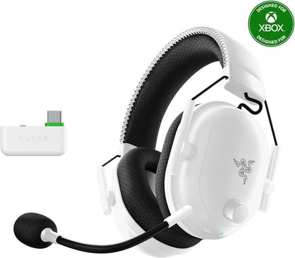 Razer Blackshark V2 Pro (Xbox) - Wireless Console E-Sports Headset for Xbox S|X & One (Triforce 50mm Drivers, HyperSpeed Wireless 2,4 GHz, detachable HyperClear Microphone