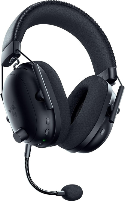 Razer Blackshark V2 Pro (Playstation) - Wireless Console E-Sports Headset for PS5 (TriForce 50mm Driver, HyperSpeed Wireless, FPS Audio Profiles, detachable HyperClear Microphone) Black BlackShark V2
