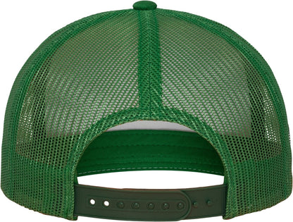 Flexfit - Berretto per adulti, modello Classic Trucker Taglia unica Multicolore (kelly/wht/kelly)