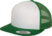 Flexfit - Berretto per adulti, modello Classic Trucker Taglia unica Multicolore (kelly/wht/kelly)