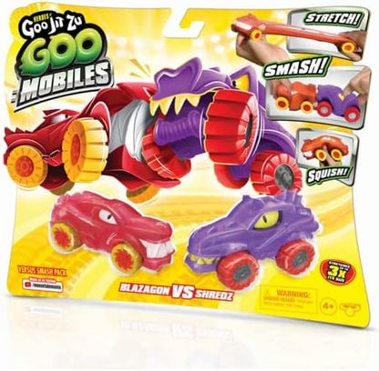 Heroes of Goo Jit Zu Bandai CO42574 Actionfiguren, Rock-Jaw Vs. Tiger, 2 Stück, Mehrfarbig, Abenteuer an der Grenze und endloser Spaß mit GOO JIT Zu