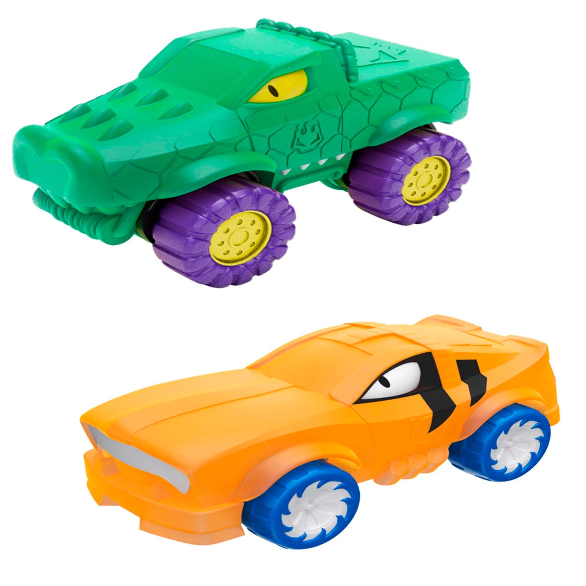 Heroes of Goo Jit Zu Bandai CO42575 Action Figure, Pack of 2 Vehicles