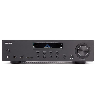 Aiwa Hi-Fi Amplifier Amu-120Btbk (Black)