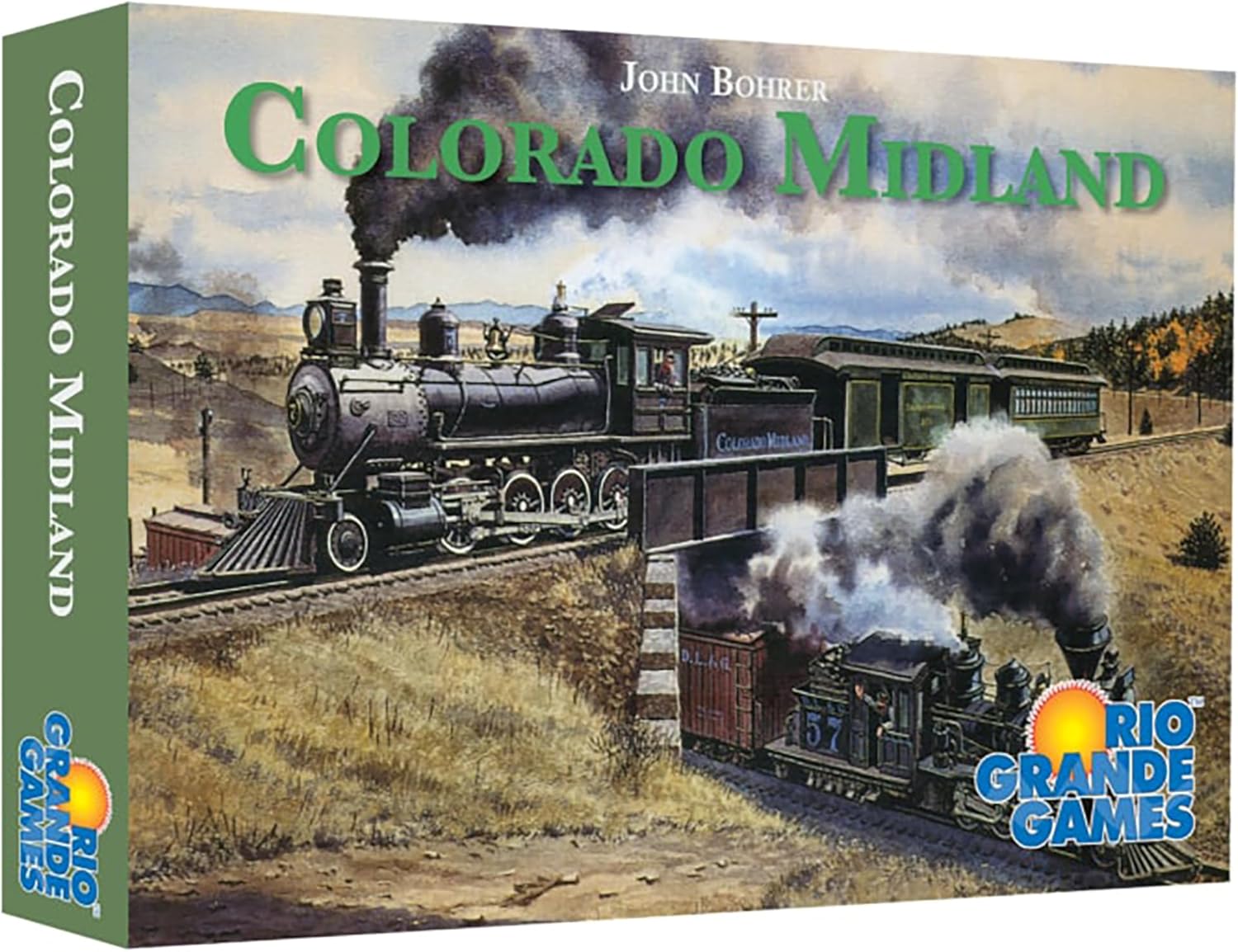 Rio Grande Games: Colorado Midland - Strategy Train Board Game, Build Rocky Mountain Railways, Build Your Fortune, Ages 12+, 3-5 Players, 45 Min